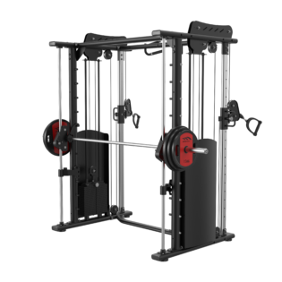 Smith Machine (with weight stack & Pulleys)